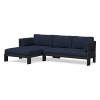 Caldera Aluminum Outdoor -Piece Chaise Sectional Cushion Covers | West Elm