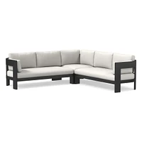 Caldera Aluminum Outdoor -Piece L-Shaped Sectional Cushion Covers | West Elm