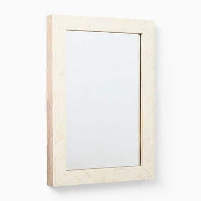 Parsons Bone Inlay Wall Mirror | West Elm