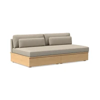 Harwood Armless Storage Sofa (75") | West Elm