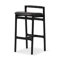 Caton Leather Bar & Counter Stool | West Elm