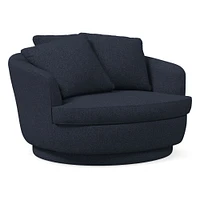 Viv Grand Swivel Chair | West Elm