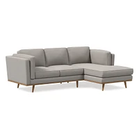 Zander 2 Piece Chaise Sectional | Sofa With West Elm