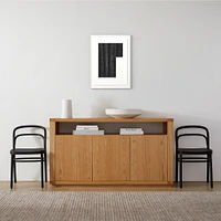 Negative Black Framed Wall Art by The Holly Collective | West Elm