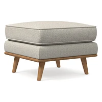 Zander Ottoman | West Elm