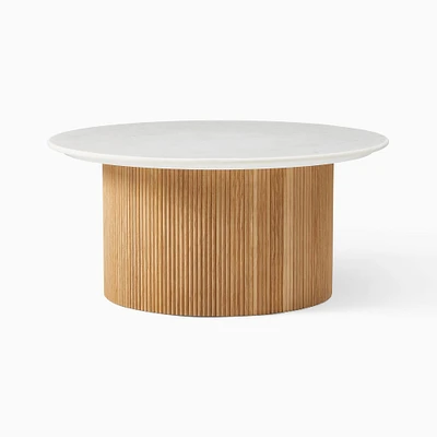 Ellington Round Coffee Table | Modern Living Room Furniture | West Elm