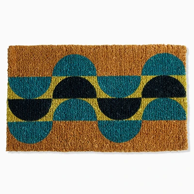 Half Circles Doormat | West Elm