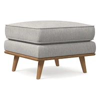 Zander Ottoman | West Elm