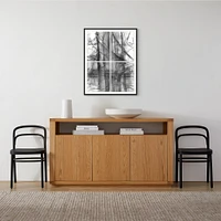 Urban Charcoal Framed Wall Art | West Elm