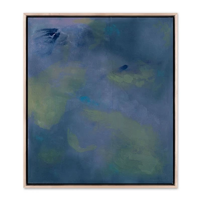 Puddle Of Beautiful Sorrow Blue Framed Wall Art by Molly Franken | West Elm
