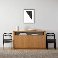 Angle II Black Framed Wall Art by The Holly Collective | West Elm