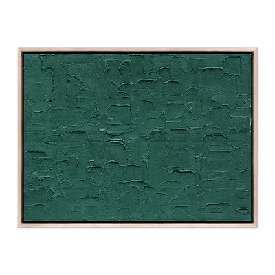 Ns 003 Deep Sage Framed Wall Art by Jade Dacay | West Elm