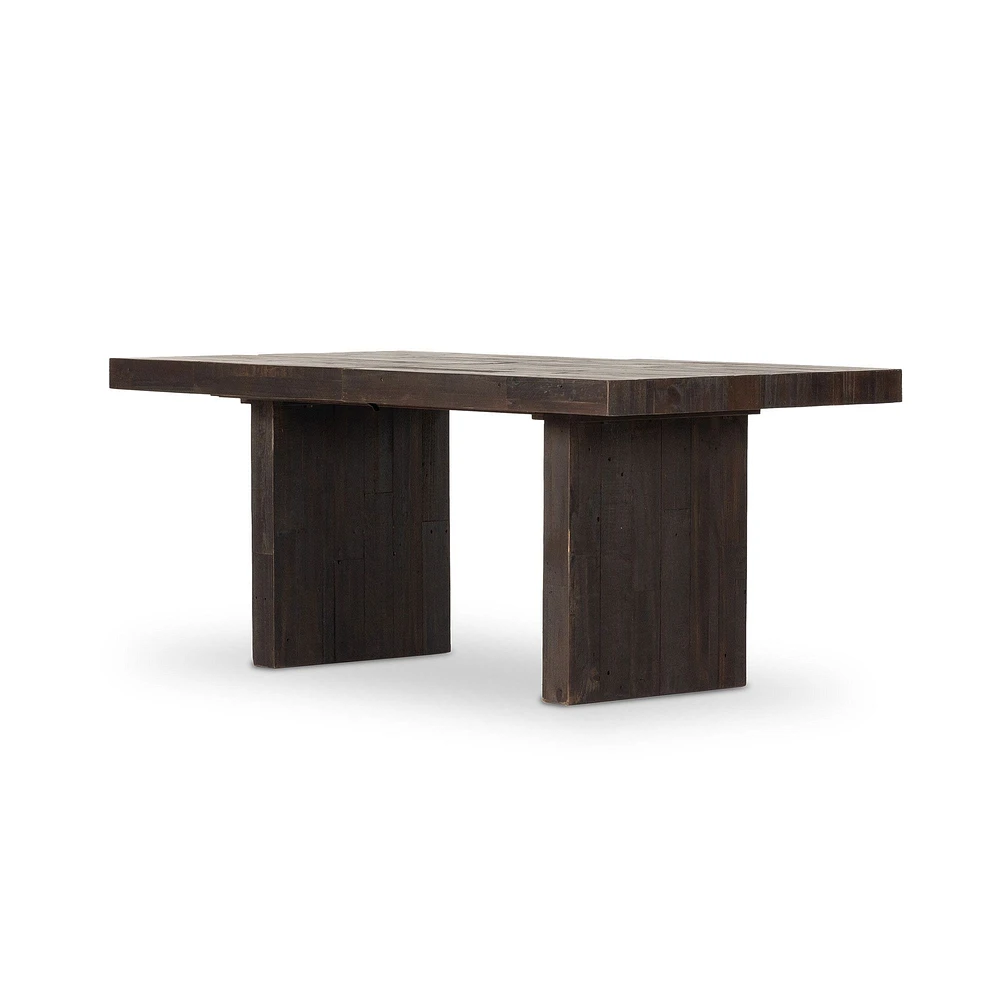 Emmerson® Reclaimed Wood Rectangle Expandable Dining Table (72"–93") | West Elm