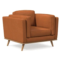 Zander Leather Chair | West Elm