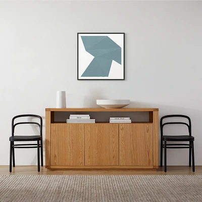 Folded Flash Paper IV Framed Wall Art | West Elm