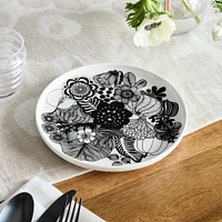 Marimekko Oiva Siirtolapuutarha Salad Plate | West Elm