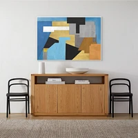 Mad About Geometric Framed Wall Art | West Elm
