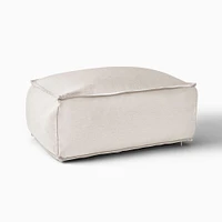 Sunbrella® Indoor/Outdoor Cast Pouf | West Elm