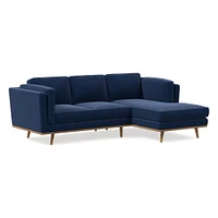 Zander 2 Piece Chaise Sectional | Sofa With West Elm