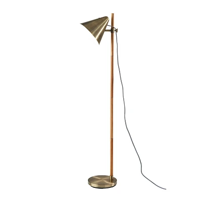 Adjustable Cone Shade Floor Lamp | Modern Living Room Furniture | West Elm