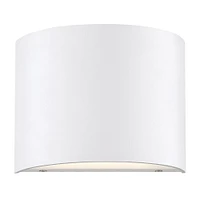 Curved Metal LED Sconce | West Elm