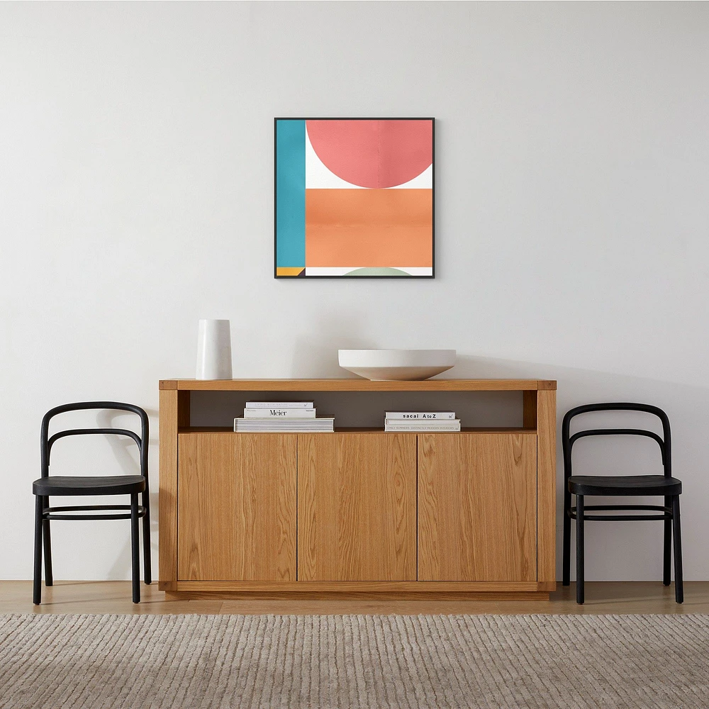 Color Block Design II Framed Wall Art | West Elm