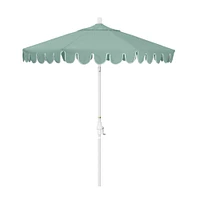 Scallop Edge Outdoor Umbrella (9') | West Elm