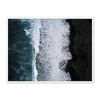 Crashing Waves Framed Wall Art by Michael Schauer | West Elm