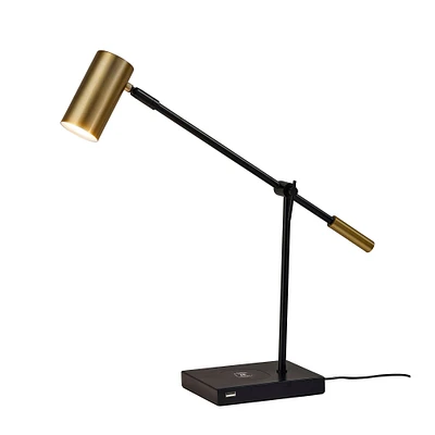 Cantilever Charging Table Lamp | Modern Light Fixtures West Elm