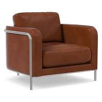 Nina Leather Chair | West Elm