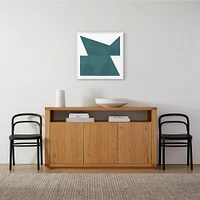 Folded Flash Paper V Framed Wall Art | West Elm