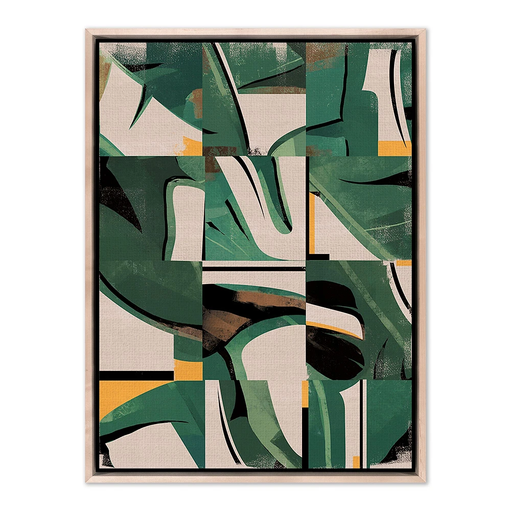 Deconstructed Geo Framed Wall Art by Coup D'Esprit | West Elm