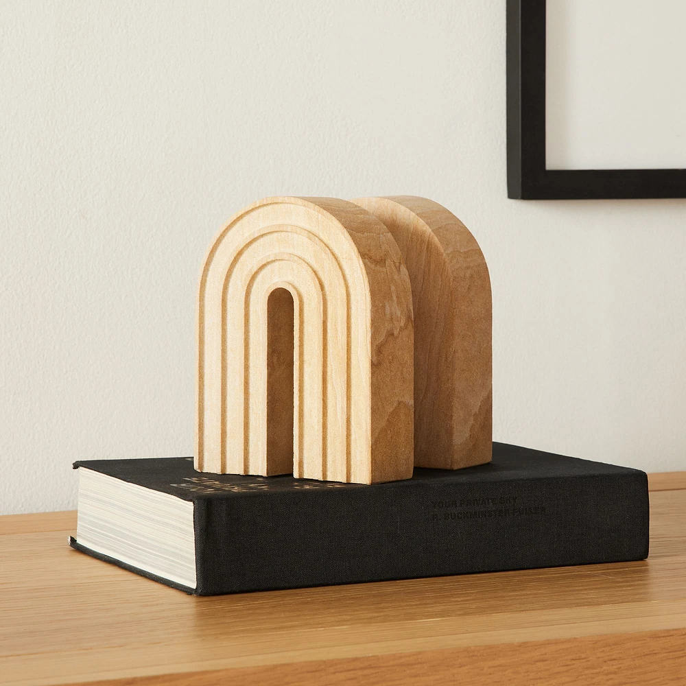 Rainbow Sandstone Decorative Object | West Elm