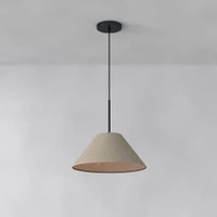 Sculptural Cone Pendant | West Elm