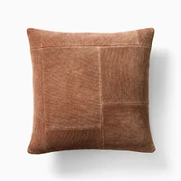 Patchwork Chenille Pillow Cover | West Elm