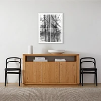 Urban Charcoal Framed Wall Art | West Elm