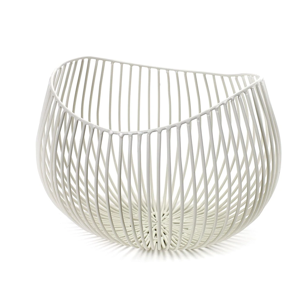 Iron Sculpture Baskets | West Elm