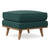 Zander Ottoman | West Elm