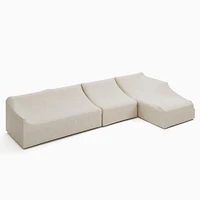 Hargrove Outdoor 3-Piece Chaise Sectional Protective Cover | West Elm