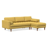 Dennes 2 Piece Chaise Sectional | Sofa With West Elm