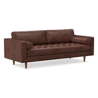 Dennes Leather Sofa (72"–88") | West Elm