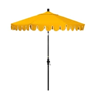 Scallop Edge Outdoor Umbrella (9') | West Elm