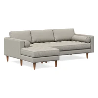 Dennes 2 Piece Chaise Sectional | Sofa With West Elm