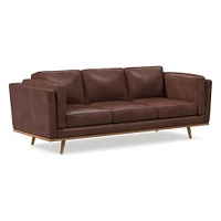 Zander Leather Sofa (90") | West Elm