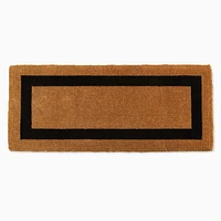 Coco Coir Monogram Doormat | West Elm