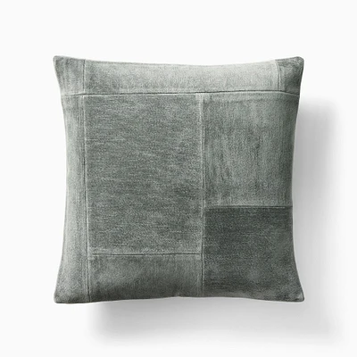 Patchwork Chenille Pillow Cover | West Elm