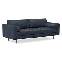 Dennes Leather Sofa (72"–88") | West Elm