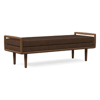 Nico Leather Bench | West Elm