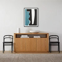 Chasms Framed Wall Art by Alyson Khan | West Elm