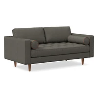 Dennes Leather Sofa (72"–88") | West Elm